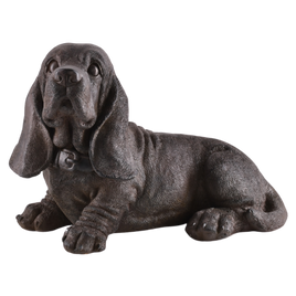 Dekoracja ogrodowa pies leżący