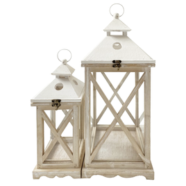 Latarnia drewniana wanilia L