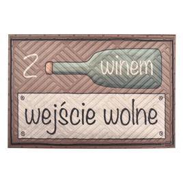 Wycieraczka materiałowa Wino 40x60 cm