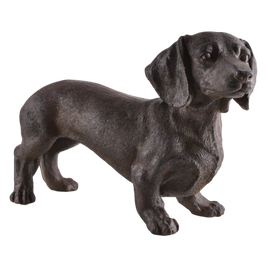 Dekoracja ogrodowa pies jamnik