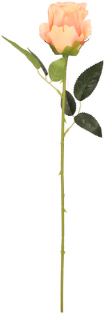 Sztuczna gałązka róża pojedyncza 53 cm