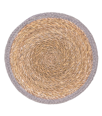 Podkładka na stół Wicker Szara 30 cm