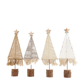 Choinka ze sznurka 15 cm