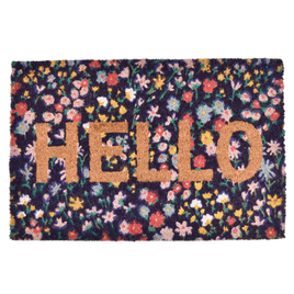 Wycieraczka kokosowa z nadrukiem HELLO