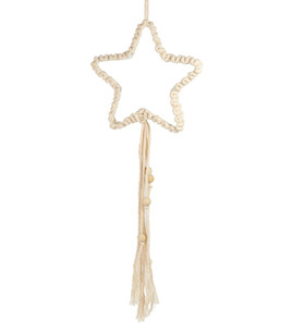 Zawieszka gwiazda materiałowa średnia