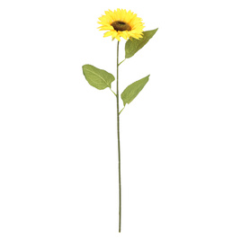 Sztuczna gałązka słonecznik 70 cm