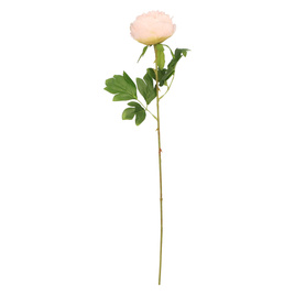 Sztuczna gałązka piwonia 60 cm różowa