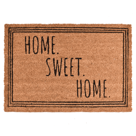 Wycieraczka kokosowa z nadrukiem SWEET HOME