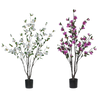 Drzewo magnolii sztuczne 110 cm 