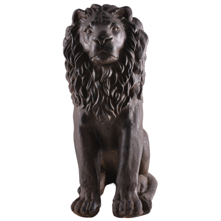 Dekoracja ogrodowa lew