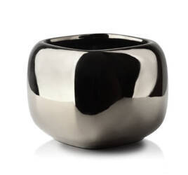 Osłonka ceramiczna srebrna KUTE - L