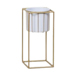 Osłonka SWEN kwadrat biała M