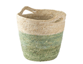 Kosz pleciony z uszami wys. 28 cm