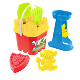 Zestaw do piasku zamek z młynkiem