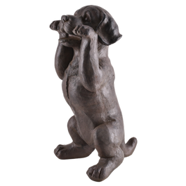 Dekoracja ogrodowa pies beagle stojący