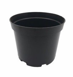 Doniczka produkcyjna czarna 26 cm