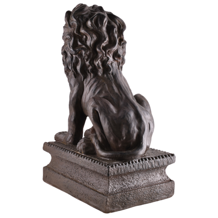 Dekoracja ogrodowa lew