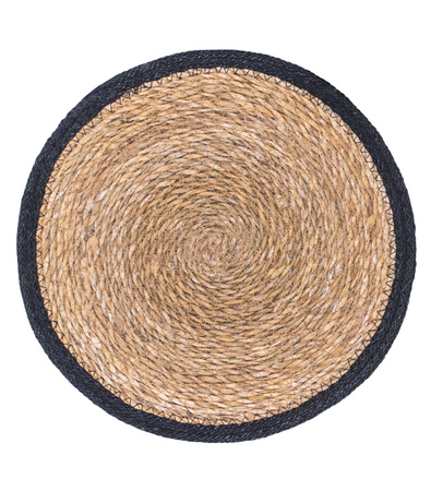 Podkładka na stół Wicker Czarna 30 cm