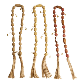 Zawieszka drewniana girlanda