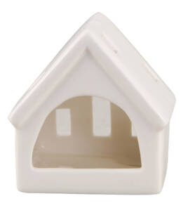 Biały domek-dekoracja na tealight