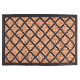 Wycieraczka Panama kokosowa gumowa ROMBY