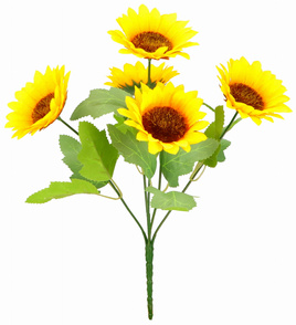 Sztuczny bukiet słonecznik 30 cm