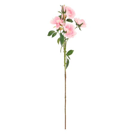 Sztuczny bukiet róża 72 cm różowa