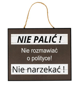 Tabliczka dekoracyjna MIX 22x18 cm