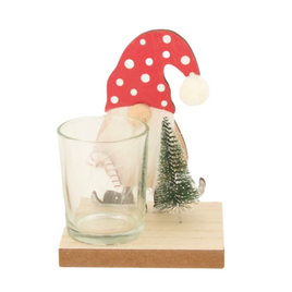 Świecznik na tealight krasnal