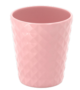 Osłonka ceramiczna BORNEO różowa, 14,5 cm