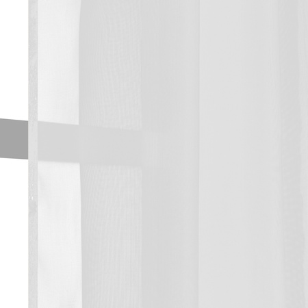 Firana MUST na przelotkach 140 x 260 cm biała
