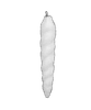 Zawieszki na choinkę - sople 8 szt. kpl.15 cm.