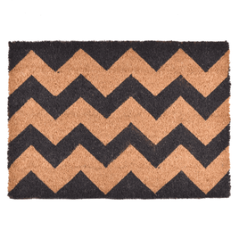 Wycieraczka kokosowa z nadrukiem geometrycznym