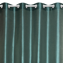 Zasłona SATINE na przelotkach 140 x 260 cm morska