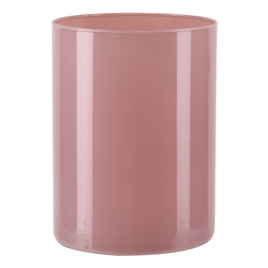 Wazon Cylinder pudrowy róż