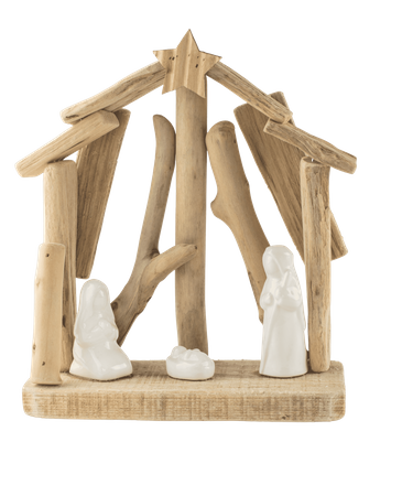 Szopka bożonarodzeniowa natura