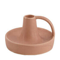 Świecznik ceramiczny z uchwytem