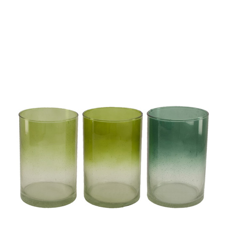 Vase glass 10x15cm 