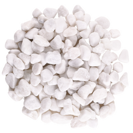 Kamienie dekoracyjne marmurowe białe 8-12mm 900gr