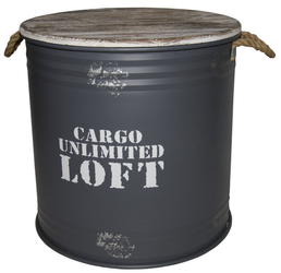 Beczka antracytowa M