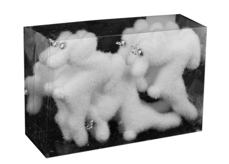 Bombki zawieszki choinkowe - renifer 8 szt.