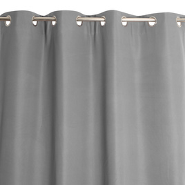 Zasłona MUST THERMIQUE na przelotkach 138 x 260 cm jasnoszara