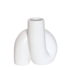 Wazon porcelanowy biały,11.5cm