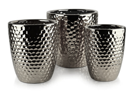 Zestaw osłonek TOVE srebrna