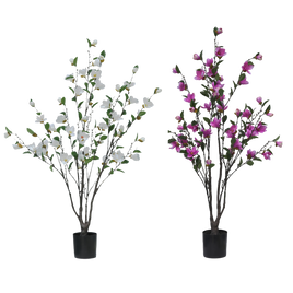 Drzewo magnolii sztuczne 110 cm