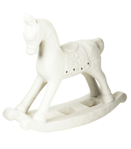 Konik na biegunach ceramiczny 18cm