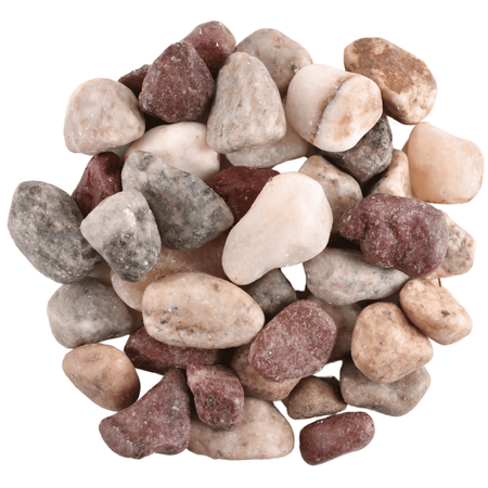 Kamienie dekoracyjne marmurowe woskowane MIX 2-4cm 900gr
