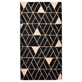 Dywan Sofia Trójkąty czarny 160x230 cm