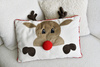 Poduszka świąteczna dekoracyjna renifer