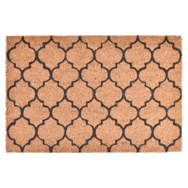 Wycieraczka kokosowa z nadrukiem ROMBY JASNE